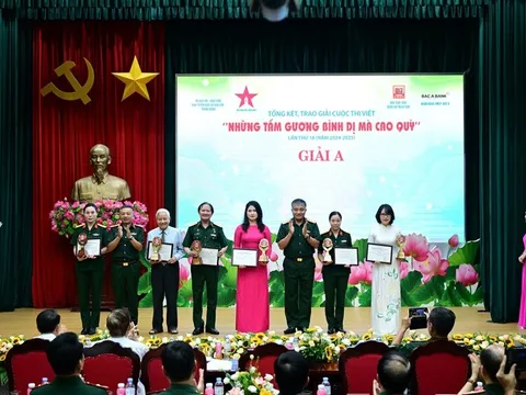 Cuộc thi viết 'Những tấm gương bình dị mà cao quý': Tính phát hiện cao, phản ánh sinh động 'người thật, việc thật'