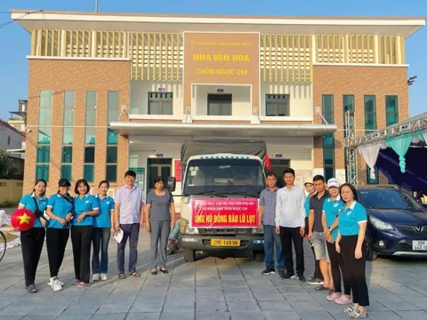 Thôn Ngọc Chi hướng về vùng lũ – Lan tỏa tình người, chia sẻ yêu thương