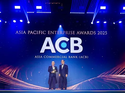 ACB được vinh danh doanh nghiệp xuất sắc châu Á