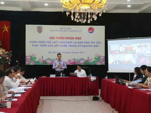 Hoàn thiện thể chế về Thừa phát lại đáp ứng yêu cầu phát triển đất nước