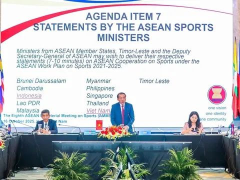 Hợp tác thể thao ASEAN 2021-2025: Phát triển toàn diện, bền vững