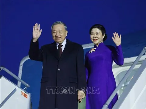 Tổng Bí thư Tô Lâm bắt đầu thăm chính thức Cộng hòa Phần Lan