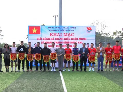 Ngọc Chi Cup lần IV 2025 – Tuổi trẻ rực lửa, hướng về Lễ Khánh thành Đình làng và lịch sử Chi bộ