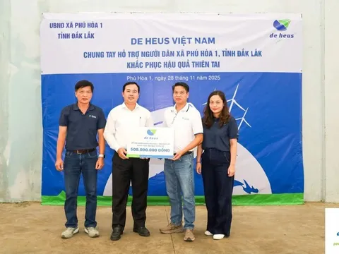 48.000 hộp sữa dừa và 1,1 tỷ đồng hướng về bà con vùng rốn lũ miền Trung