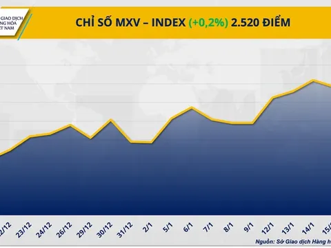 THỊ TRƯỜNG HÀNG HÓA: Thanh khoản sụt giảm trong ngày Mỹ nghỉ lễ, MXV-Index vẫn giữ sắc xanh