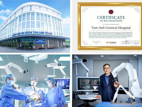 Việt Nam lần đầu có Robot AI thay khớp chuẩn xác và an toàn vượt trội
