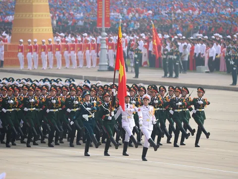 Chùm ảnh: Các khối diễu binh của Quân đội nhân dân Việt Nam tại A80