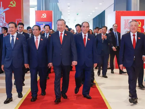 Chùm ảnh: Khai mạc trọng thể Đại hội đại biểu Đảng bộ Chính phủ lần thứ I