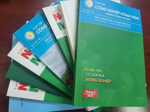 Tạp chí Công nghiệp Nông thôn: Bài báo khoa học, kết nối tri thức – Nâng tầm nghiên cứu